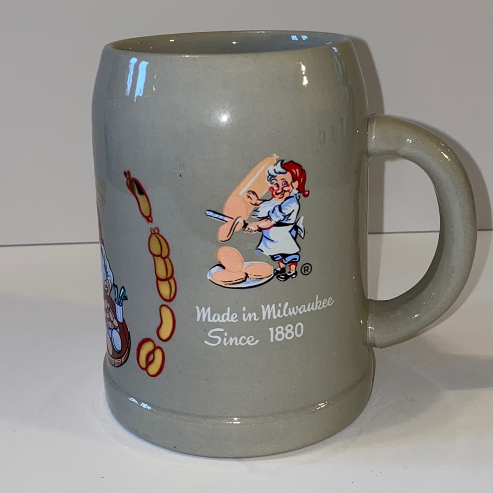 Vintage Milwaukee usinger sausage stein